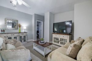 Cozy living room with modern decor.